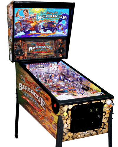 Barry O's BBQ Challenge Pinball Machine